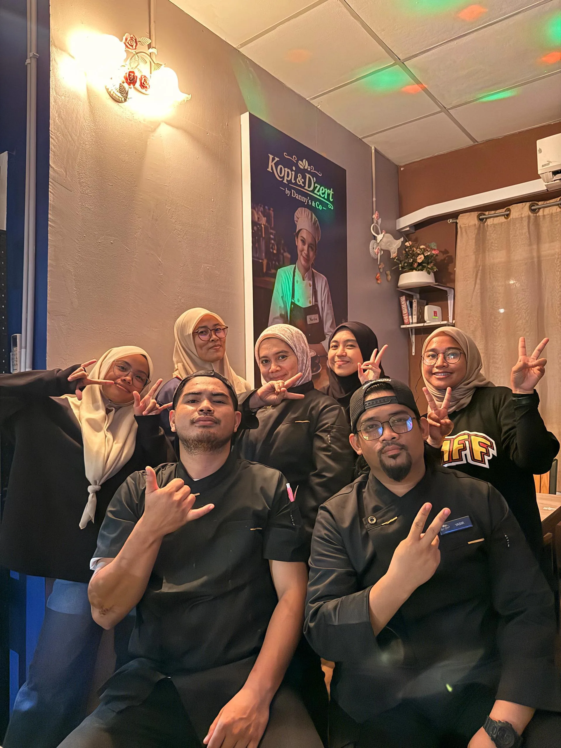 The team at Kopi & D'zert