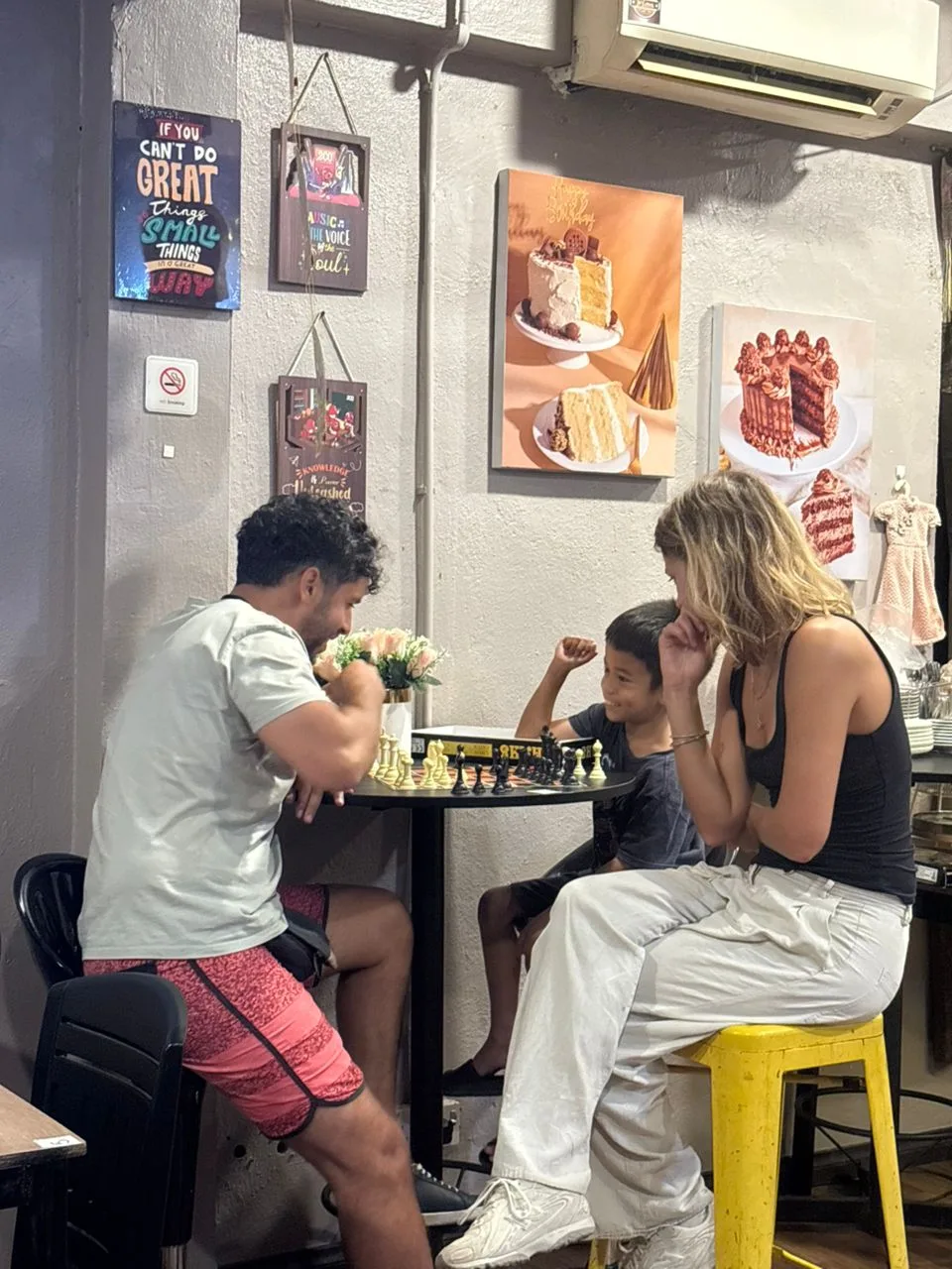 Cafe moments at Kopi & D'zert