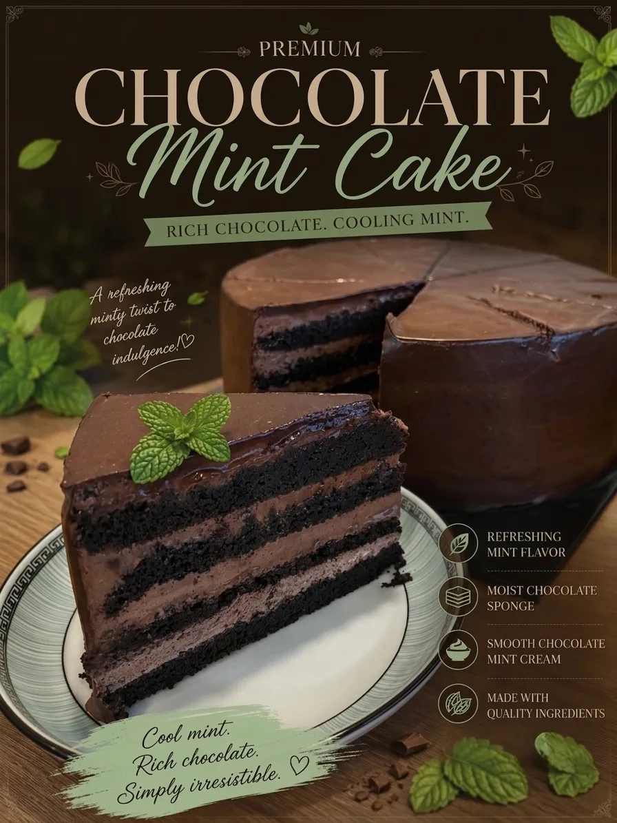 Chocolate Mint Cake at Kopi & D'zert